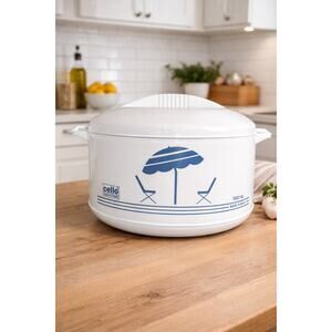 Cello 5L Insulated Hot Pot Food Warmer Stainless Steel Casserole 5000ml